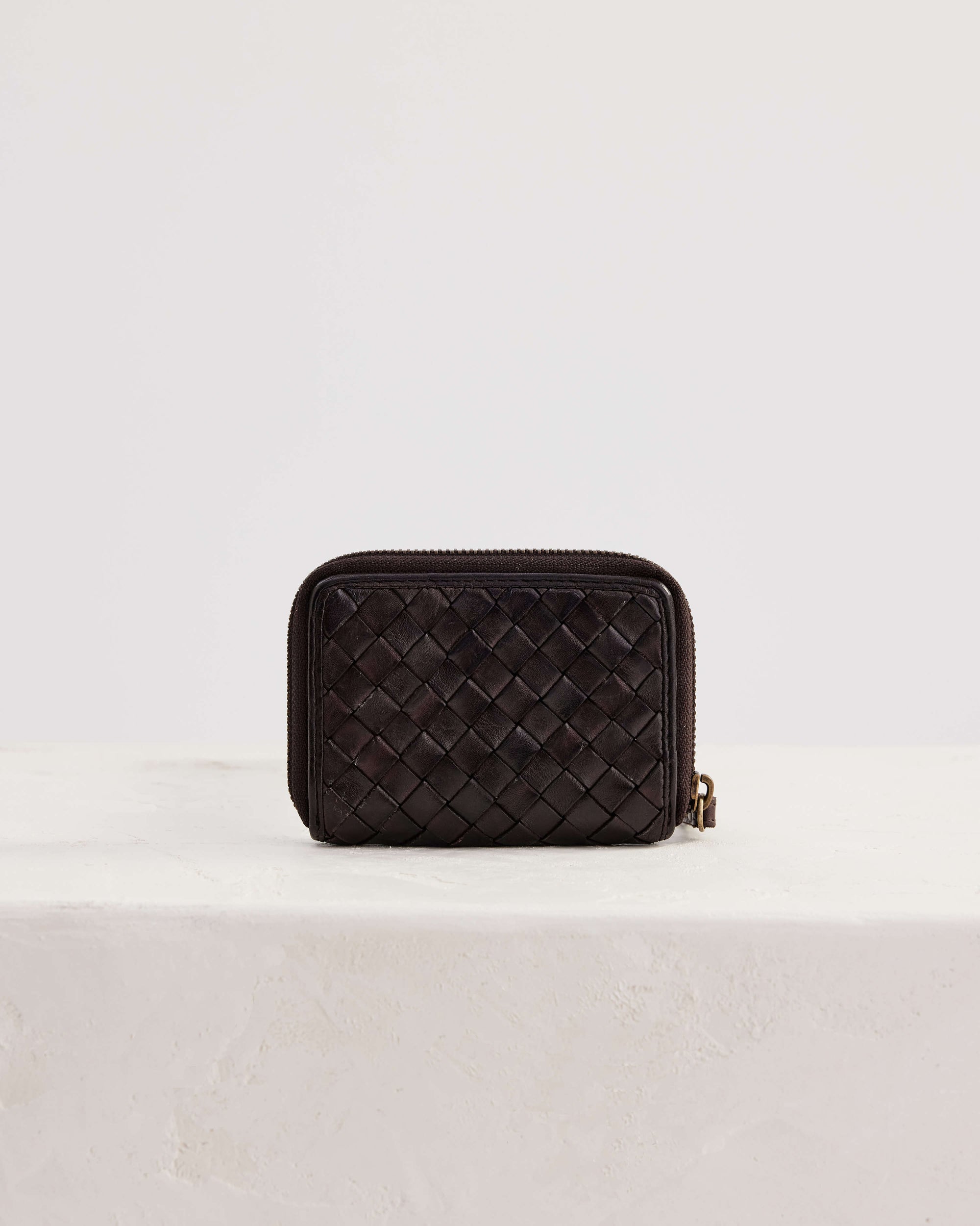 Small Basque Wallet | Chocolate