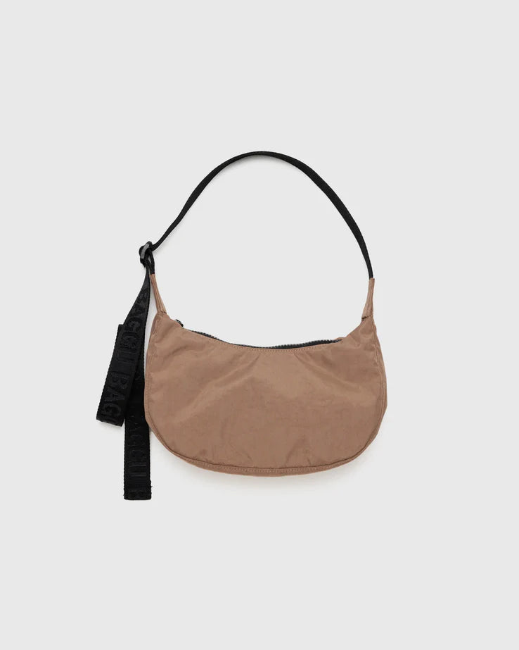 Small Nylon Crescent Bag | Cocoa - BAGGU - Beechworth Emporium