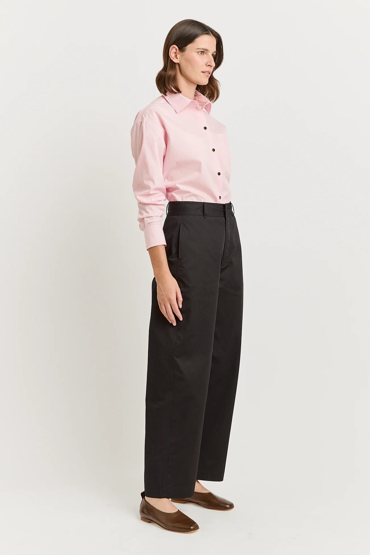 Soft Barrel Pant | Black