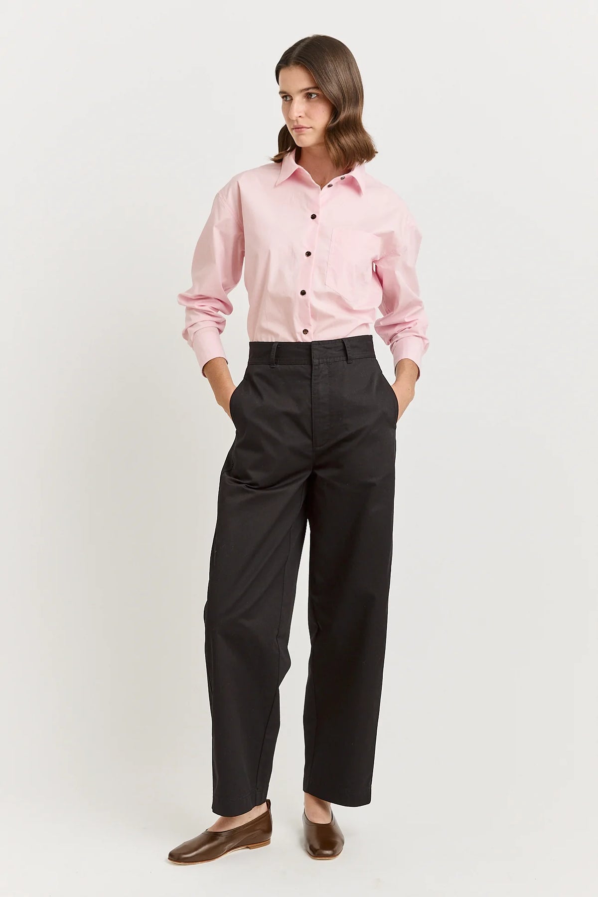 Soft Barrel Pant | Black