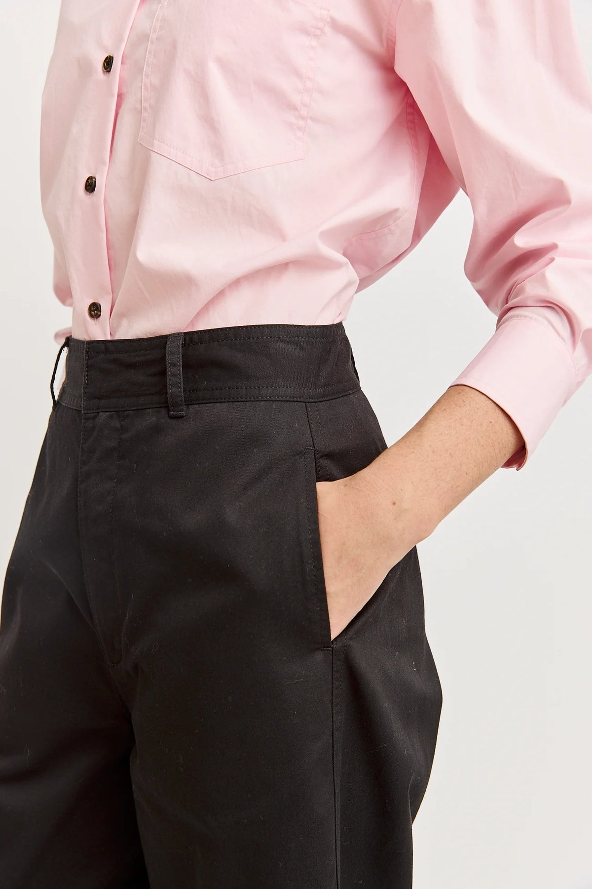 Soft Barrel Pant | Black