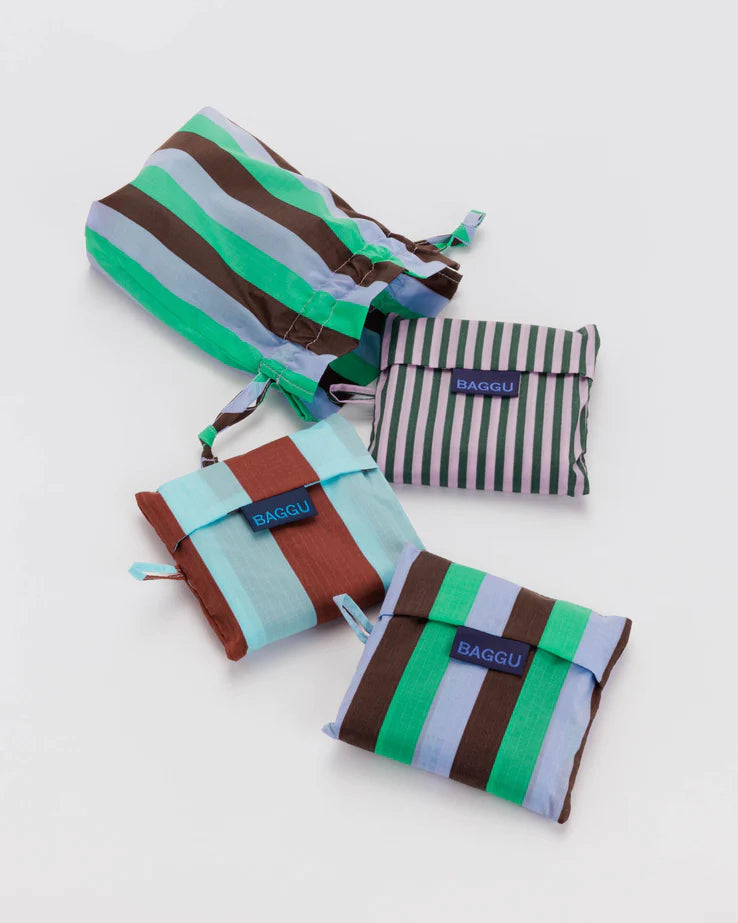 Standard Baggu Set of 3 | Vacation Stripe Mix