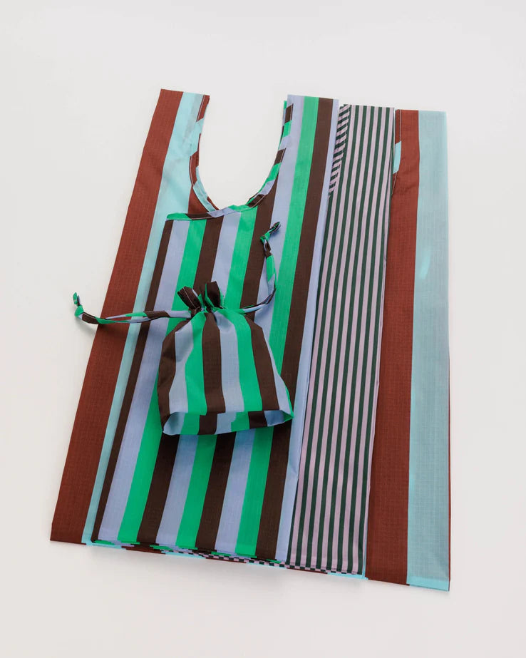 Standard Baggu Set of 3 | Vacation Stripe Mix