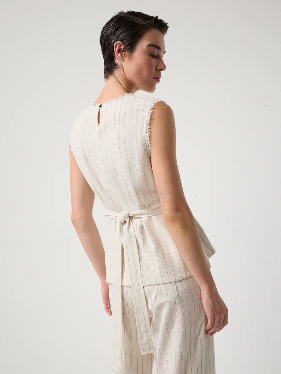 Stone Stripe Top