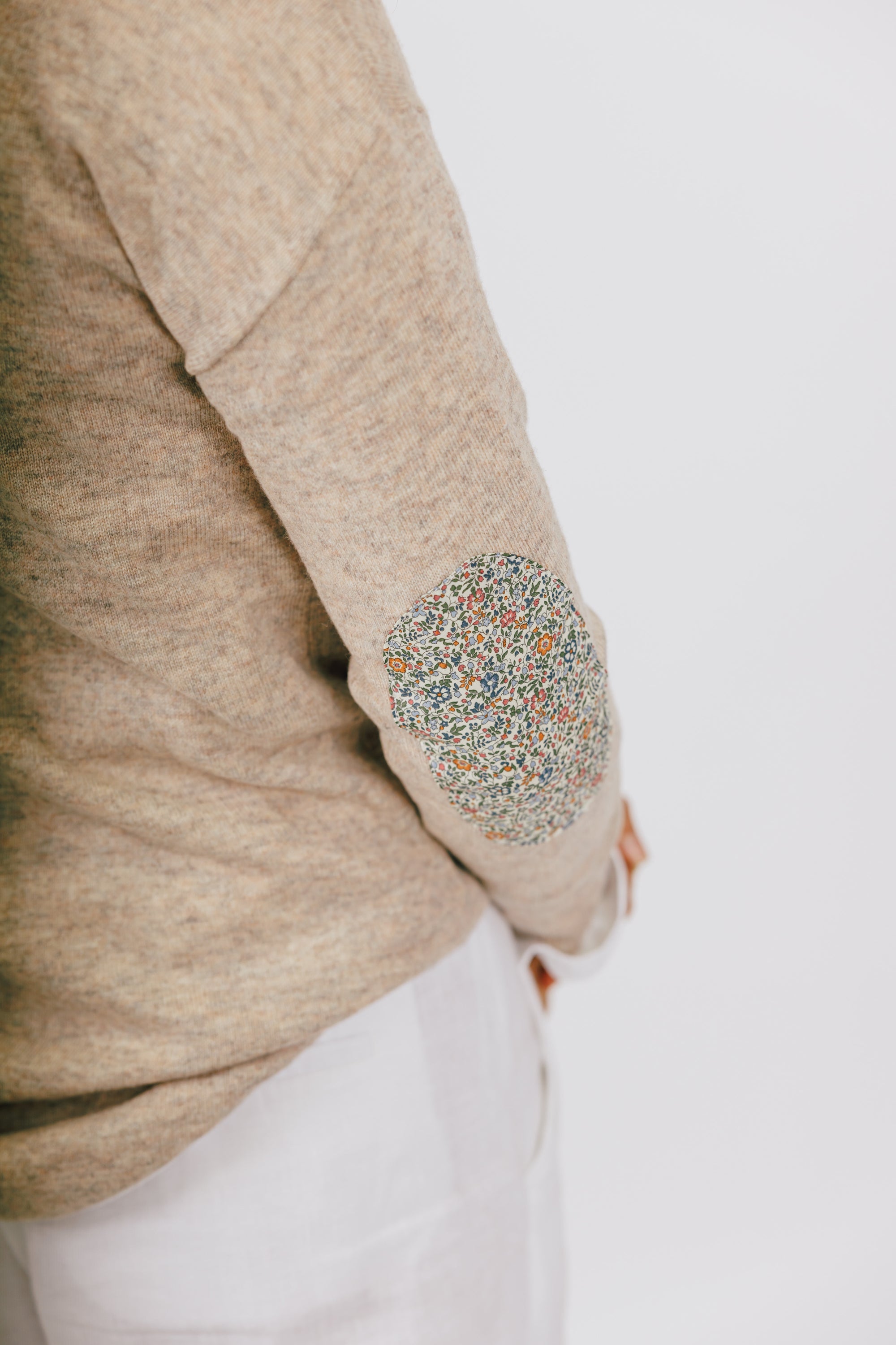 Almond Swing Jumper with Katie & Millie Liberty Patches -  - Beechworth Emporium