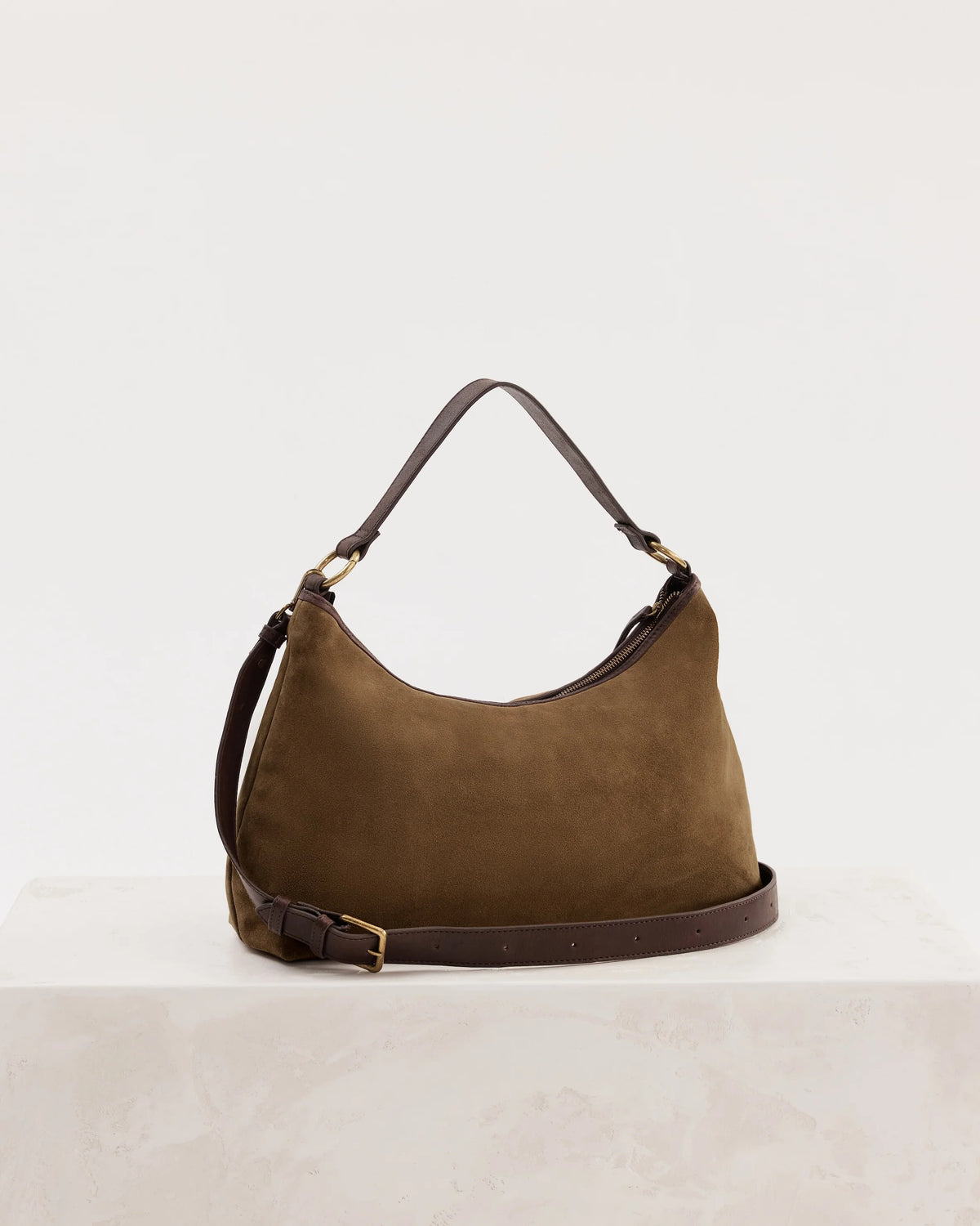 Suede Slouchy | Chestnut