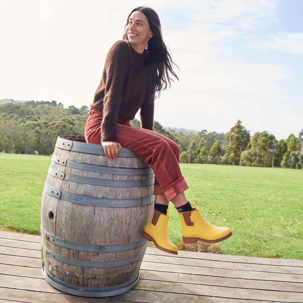 Bobbi Gumboot | Sunflower Yellow