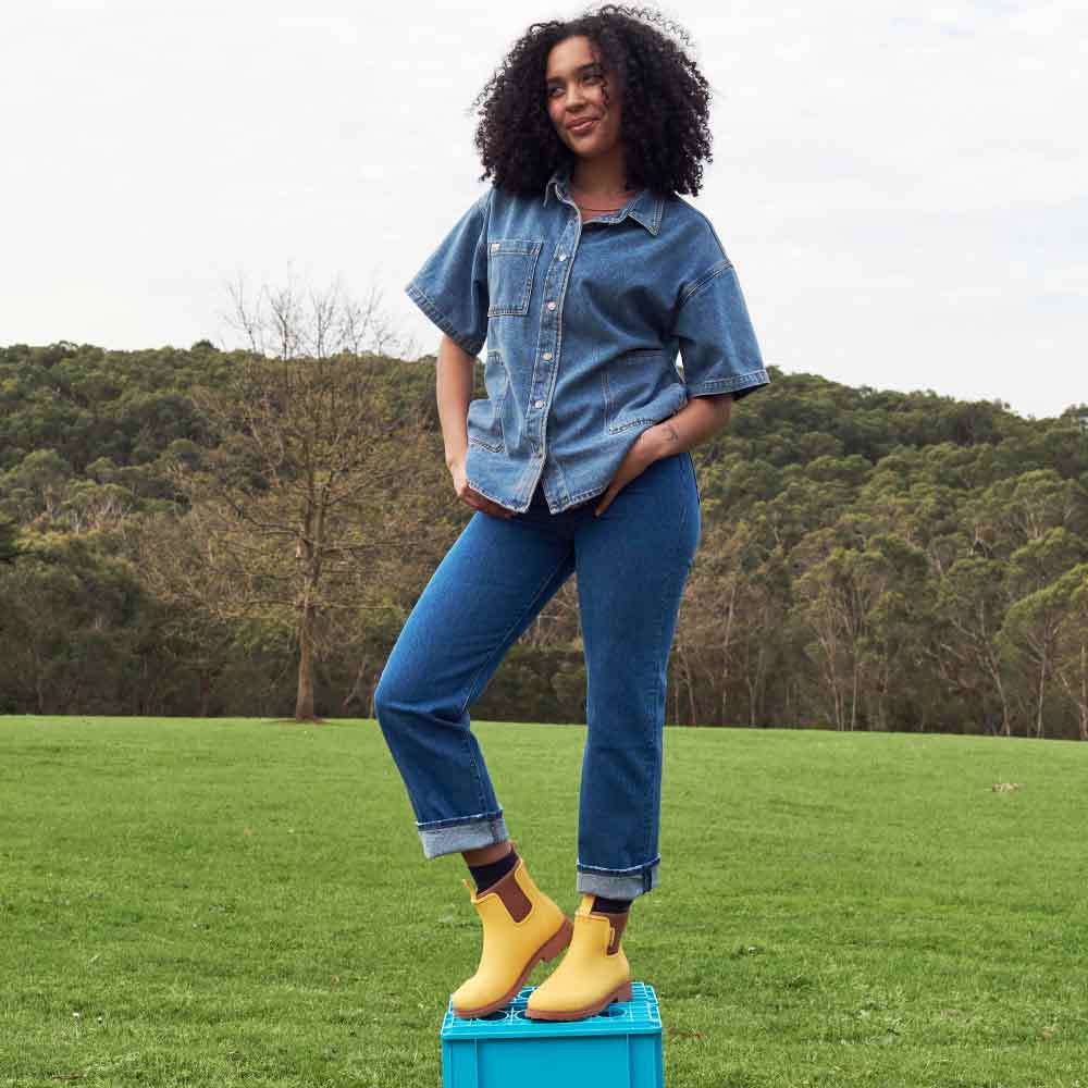 Bobbi Gumboot | Sunflower Yellow