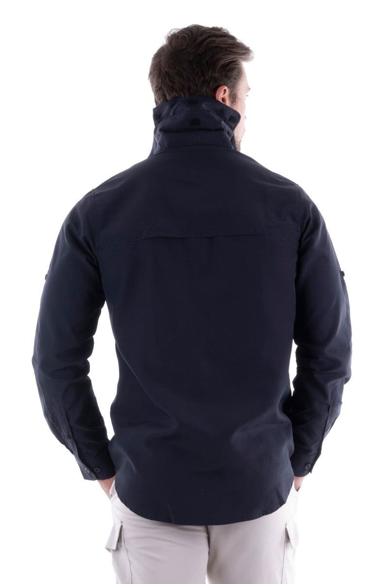 Mitchell Adventure 2 Pocket Long Sleeve Shirt | Navy - Thomas Cook - Beechworth Emporium