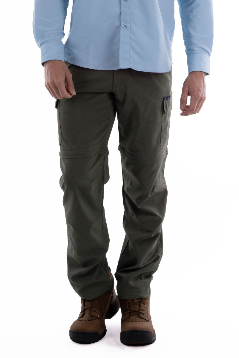 Kombi Zip Off Adventure Pant | Khaki - Thomas Cook - Beechworth Emporium