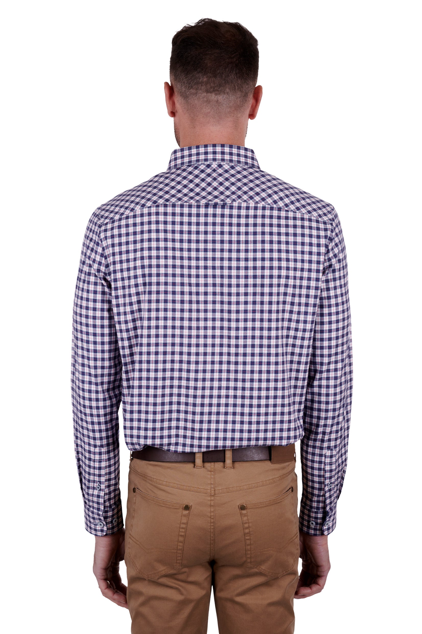 Heath Tailored Long Sleeve Shirt - Thomas Cook - Beechworth Emporium