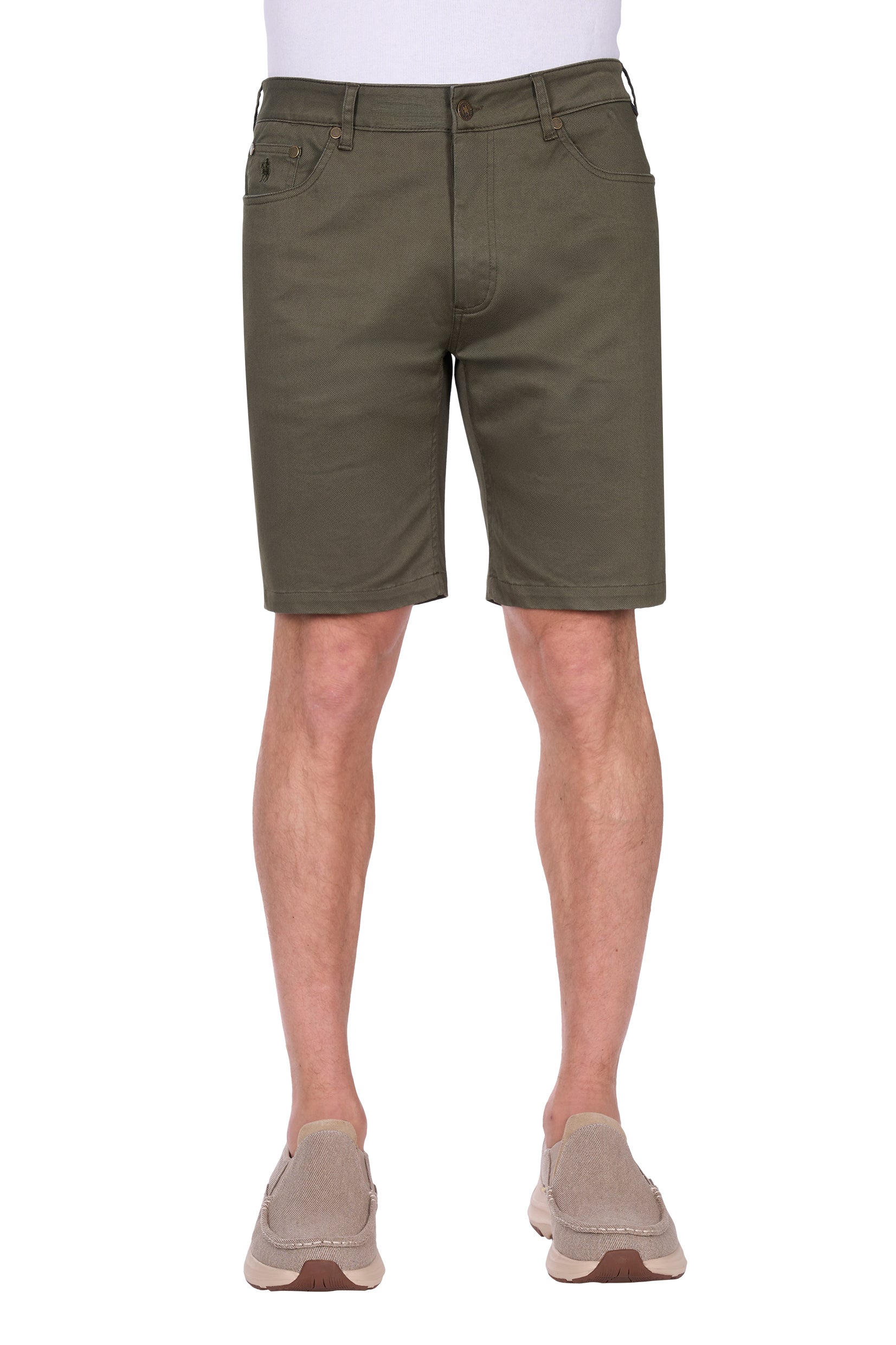 Jeremy 5 Pocket Short | Olive