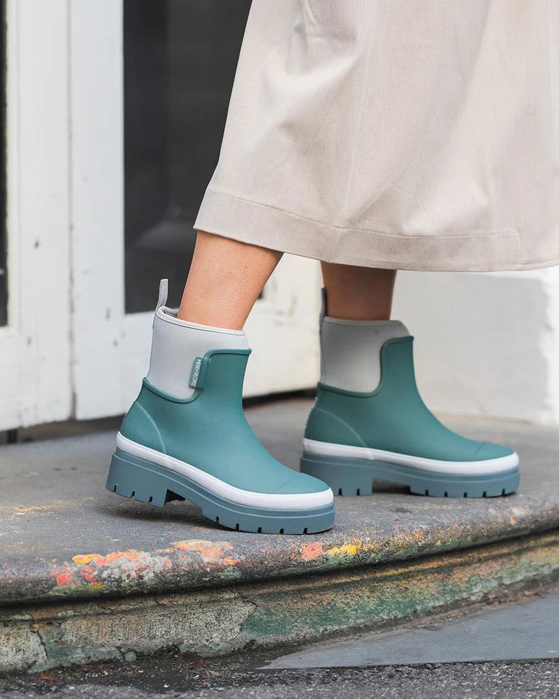 Tully Boot | Teal & Grey - Merry People - Beechworth Emporium