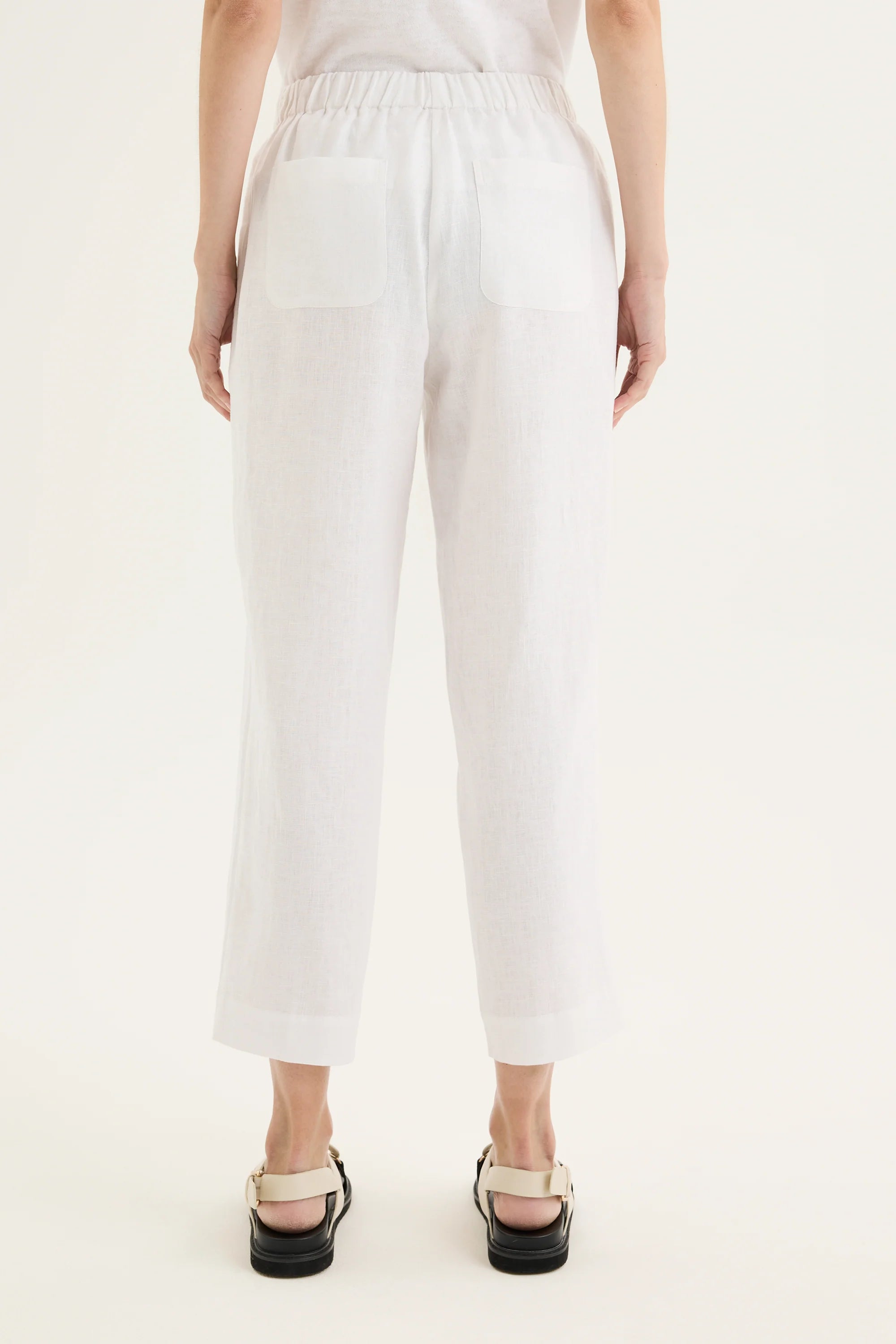 Tirari Slim Pant | White