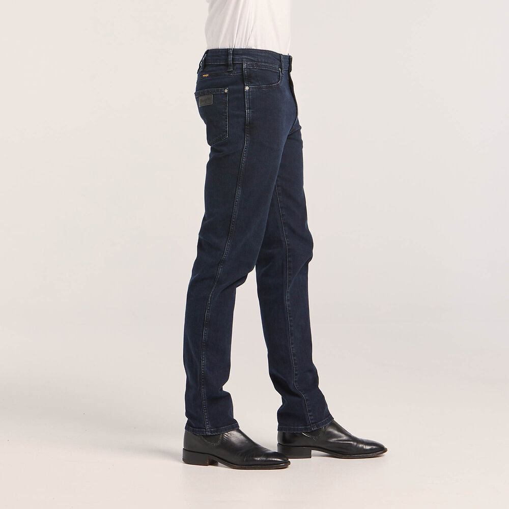 Classics Slim Straight Jean | Blue/Black - Wrangler - Beechworth Emporium