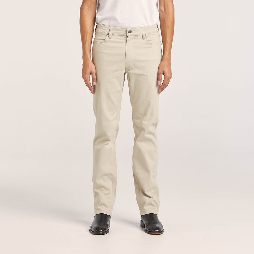 Classics Straight Moleskin Jean | Chamois Beige - Wrangler - Beechworth Emporium