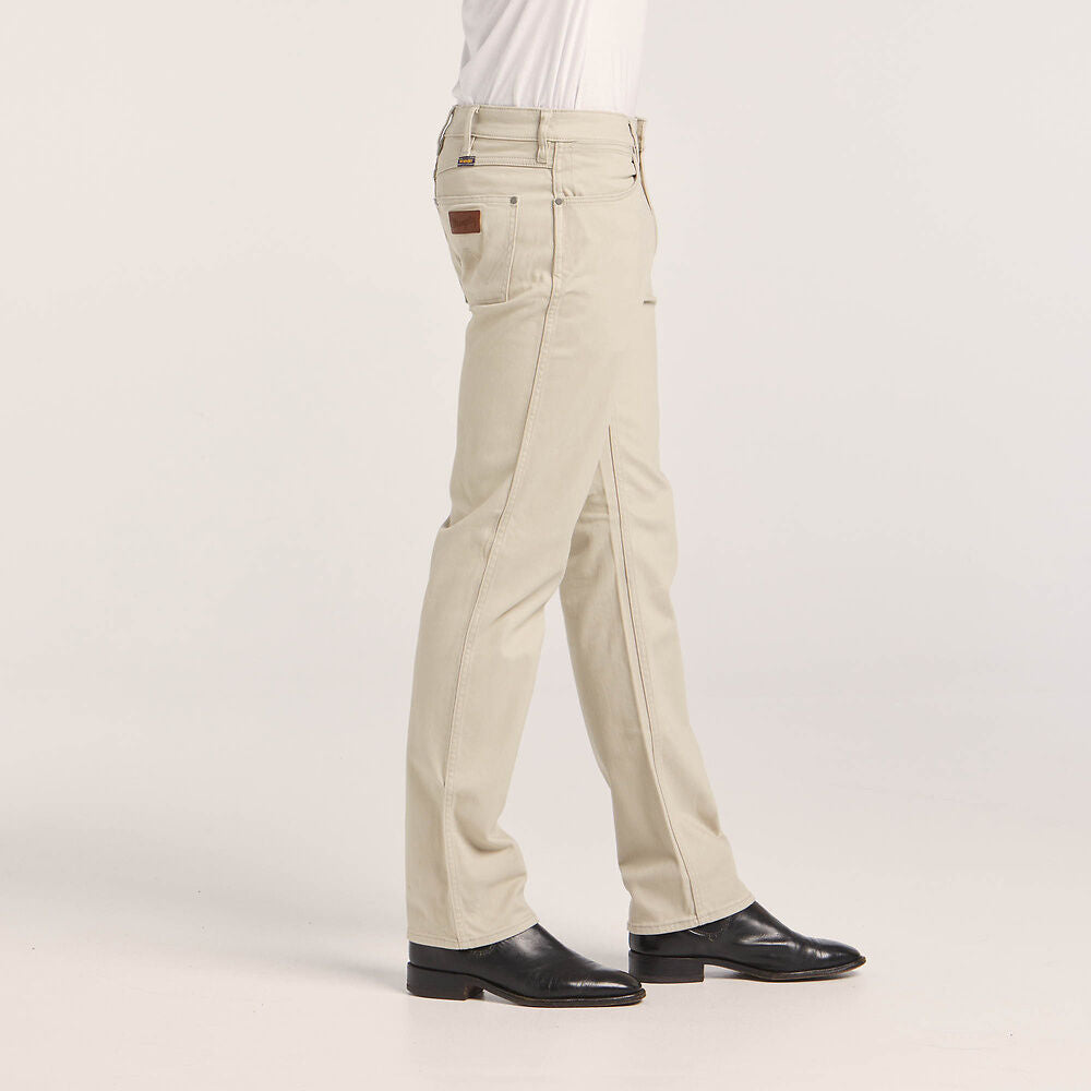 Classics Straight Moleskin Jean | Chamois Beige - Wrangler - Beechworth Emporium