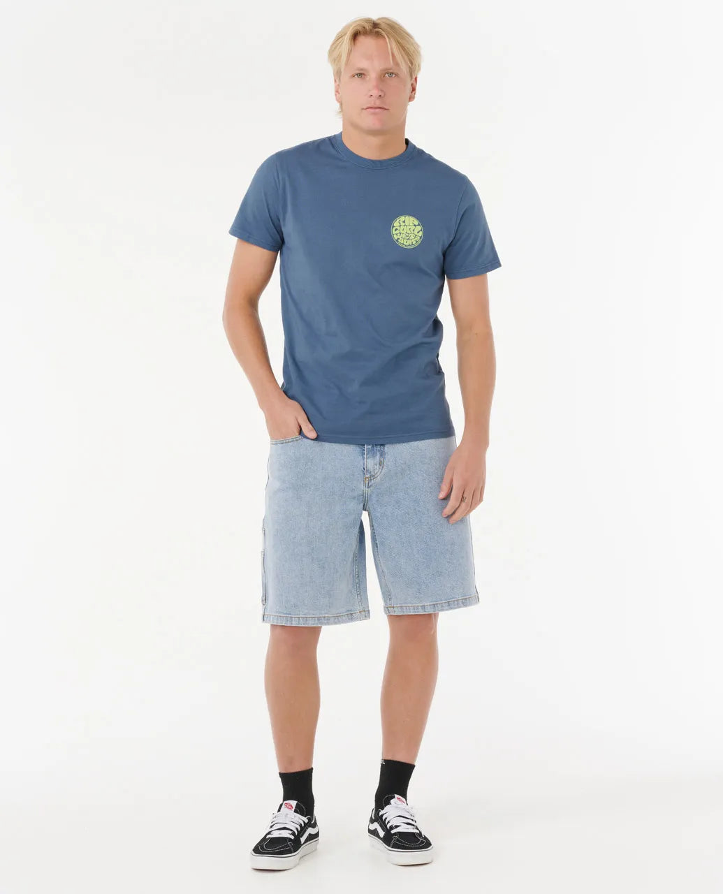 Wettie Icon Tee | Light Navy - - Beechworth Emporium