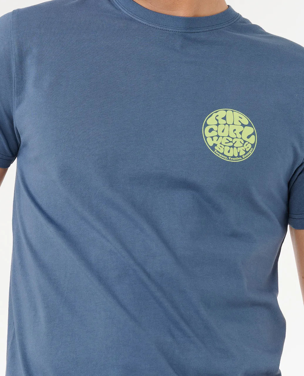 Wettie Icon Tee | Light Navy - - Beechworth Emporium