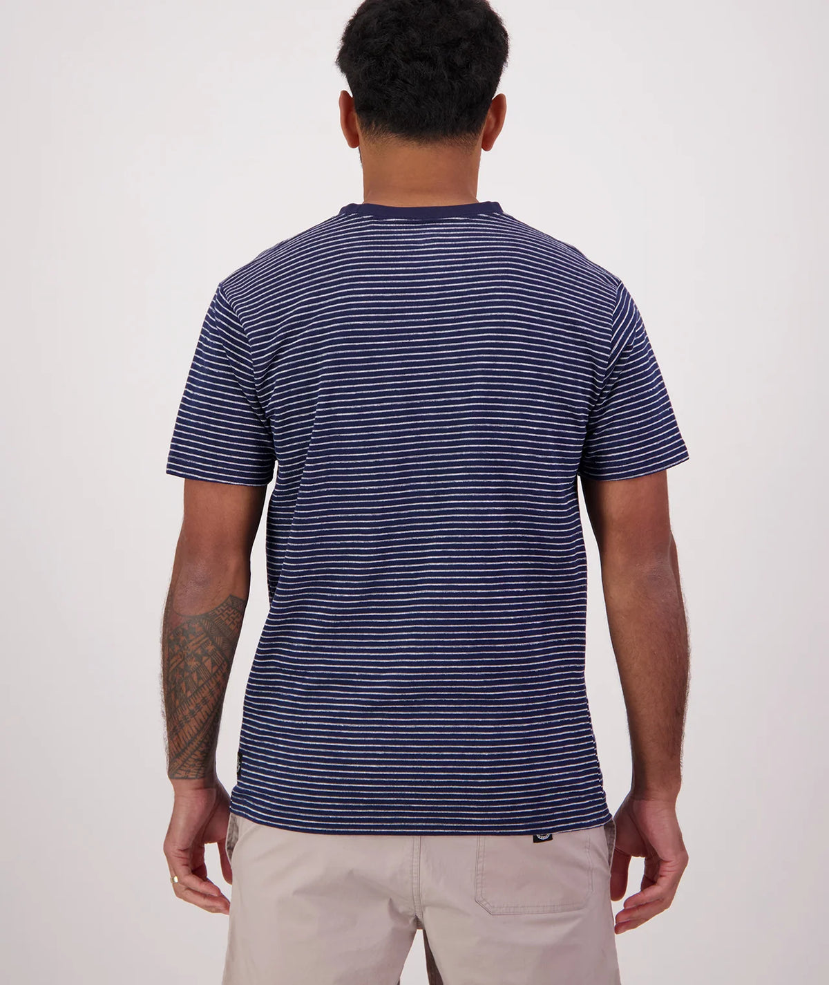 Willowby Stripe T-Shirt | Navy/White