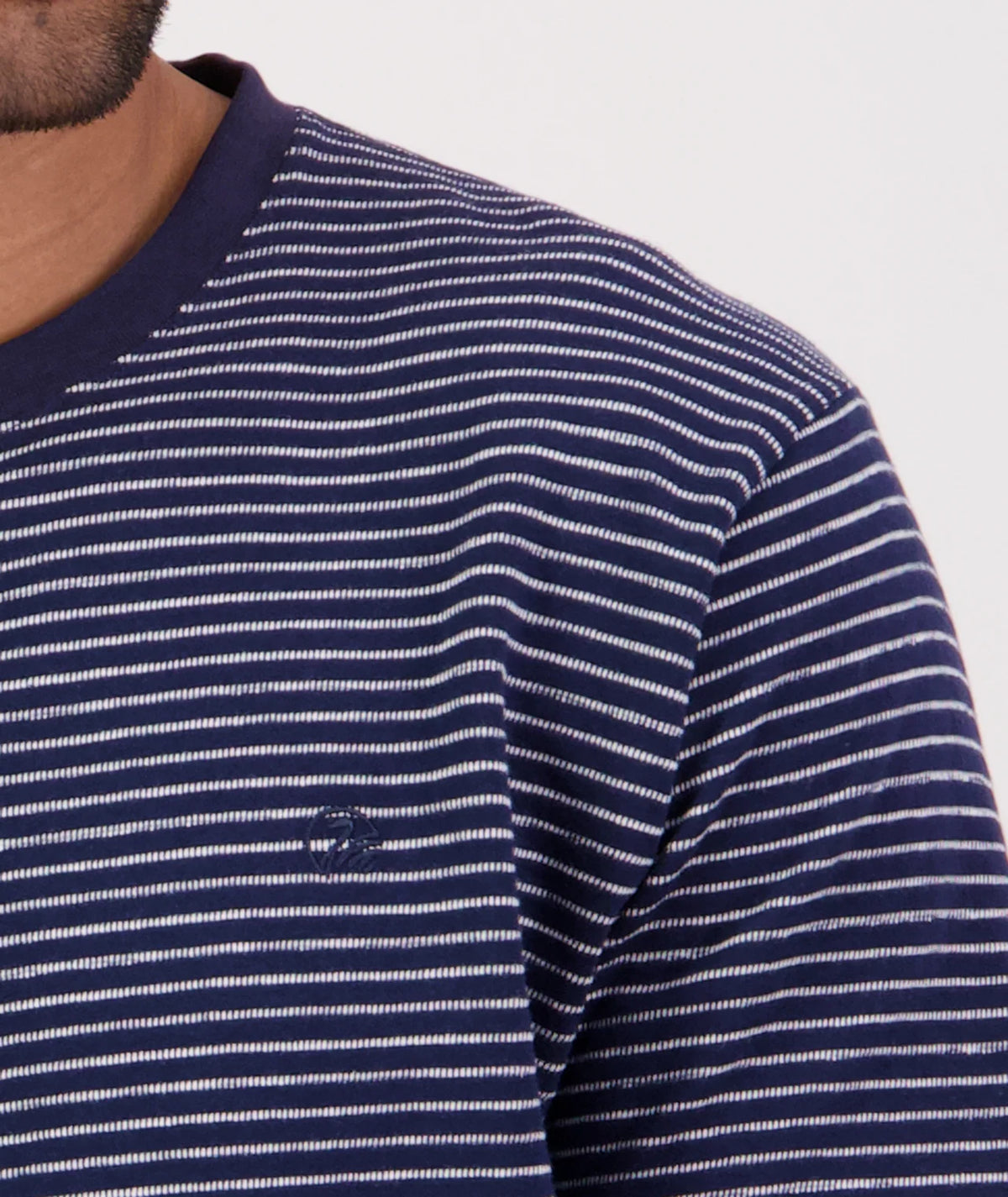 Willowby Stripe T-Shirt | Navy/White