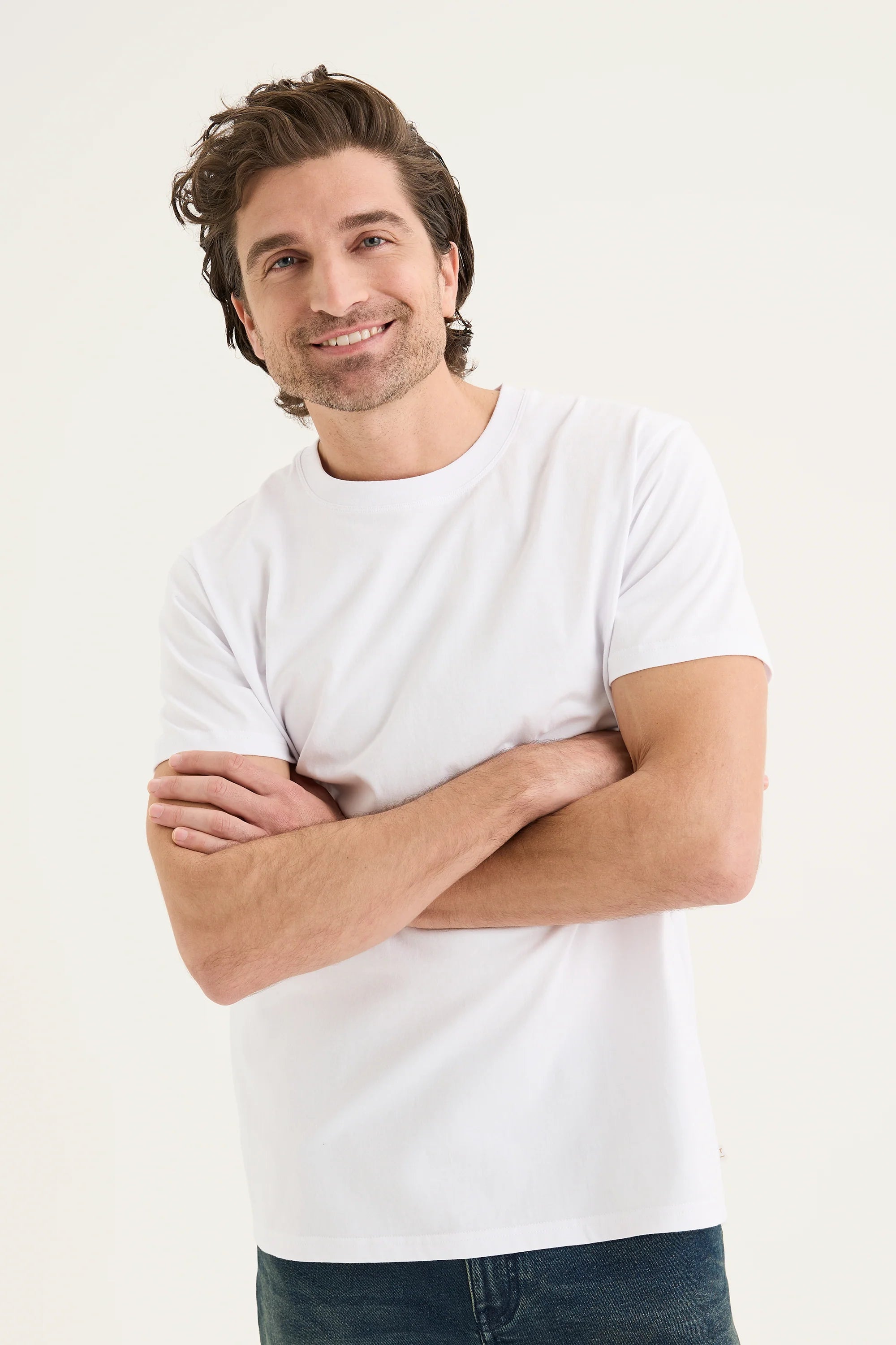 Winton Tee | White - - Beechworth Emporium