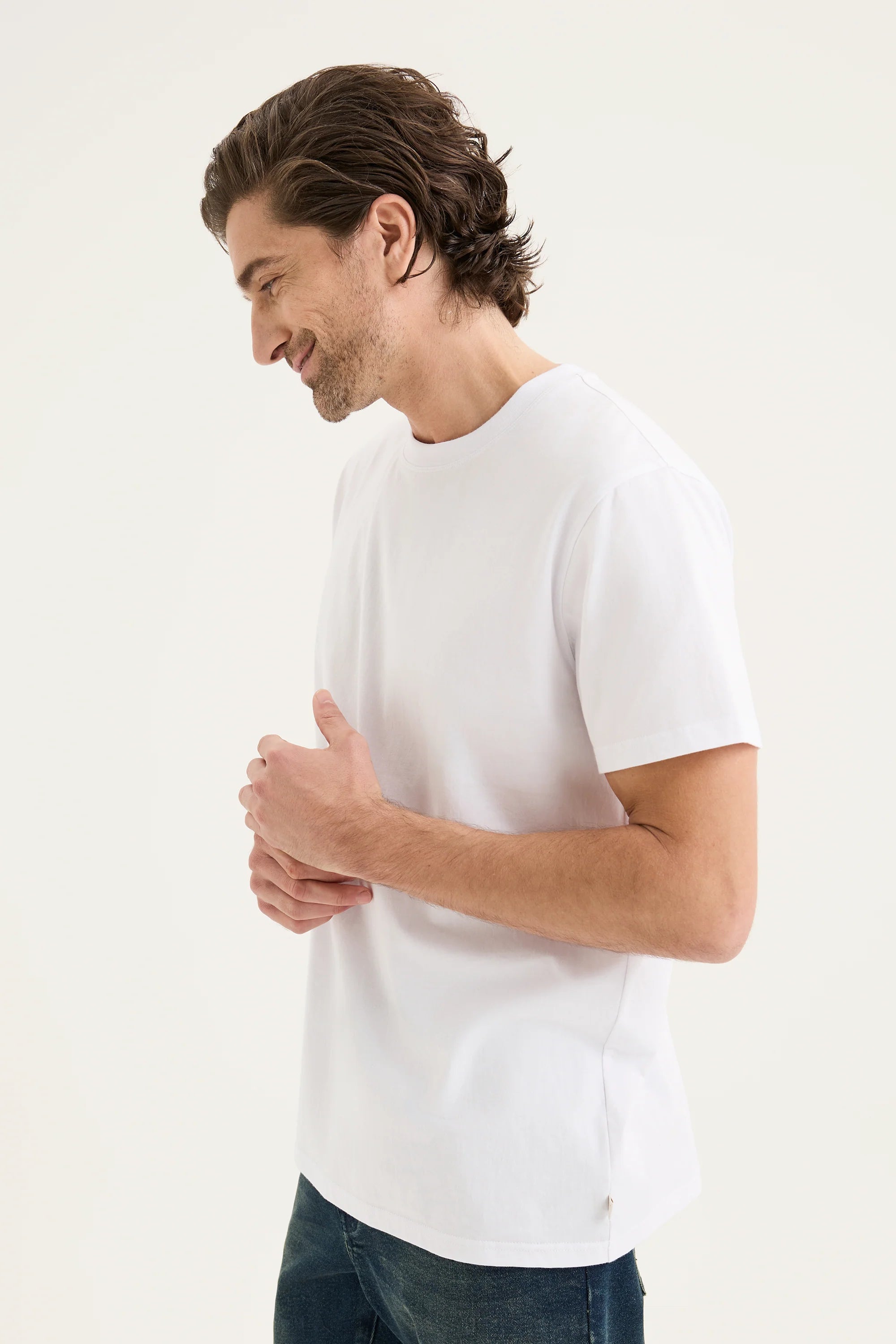 Winton Tee | White - - Beechworth Emporium
