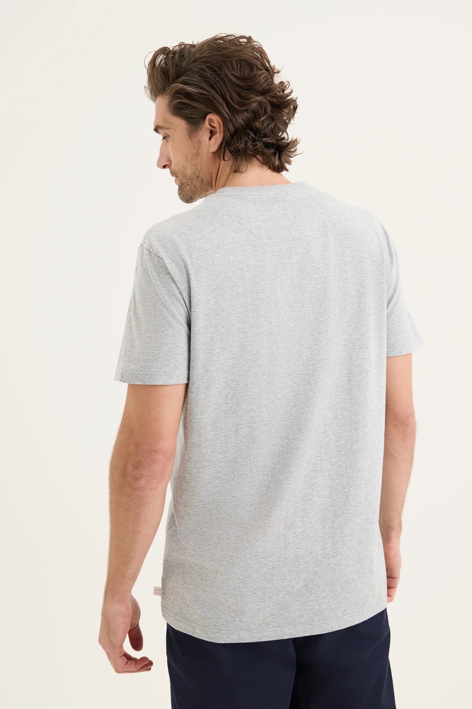 Winton Tee | Grey Marle - - Beechworth Emporium
