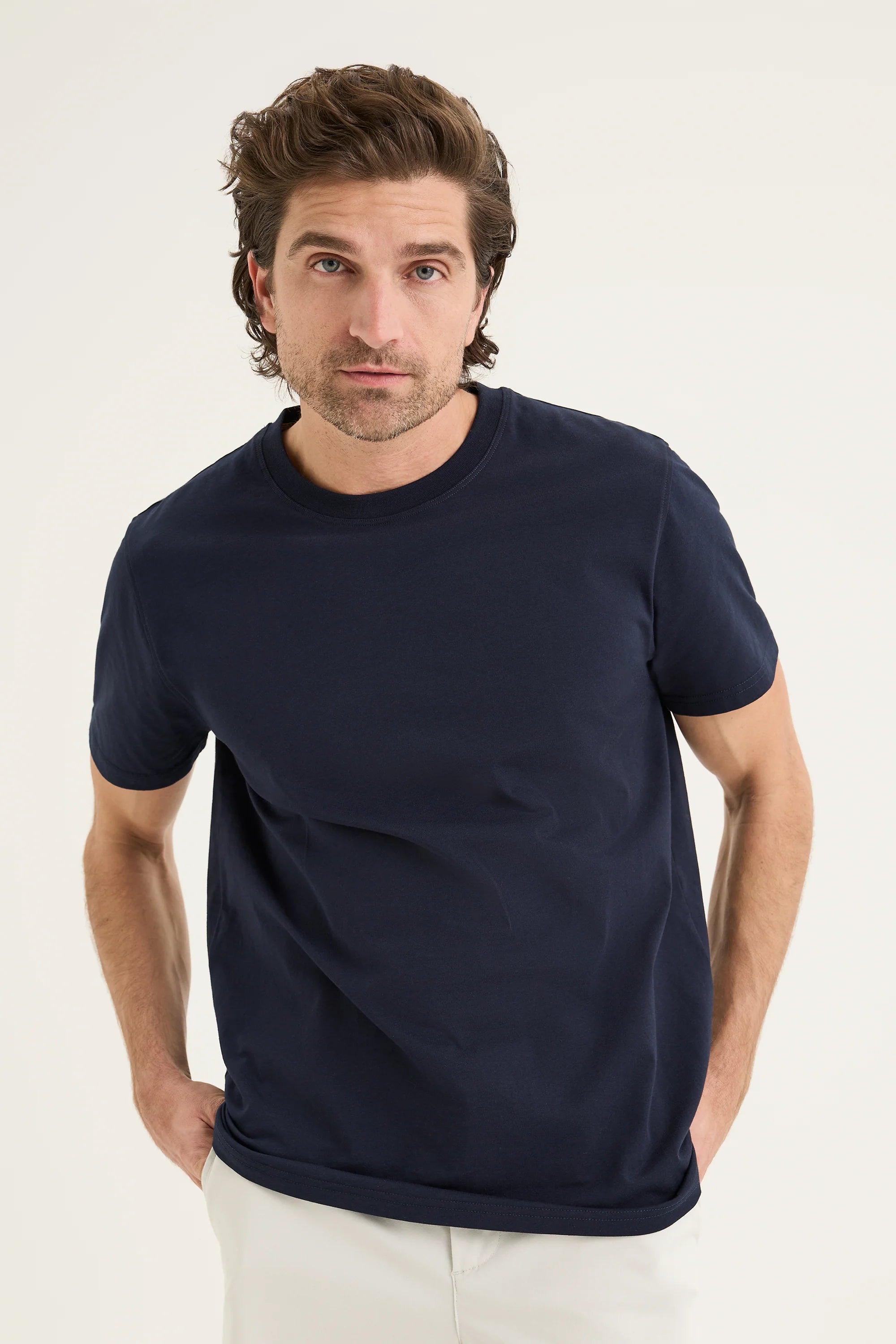 Winton Tee | Navy - - Beechworth Emporium