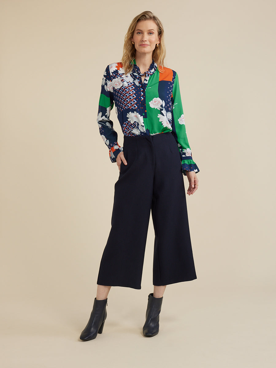 Crop Urban Pant | Navy - Yarra Trail - Beechworth Emporium