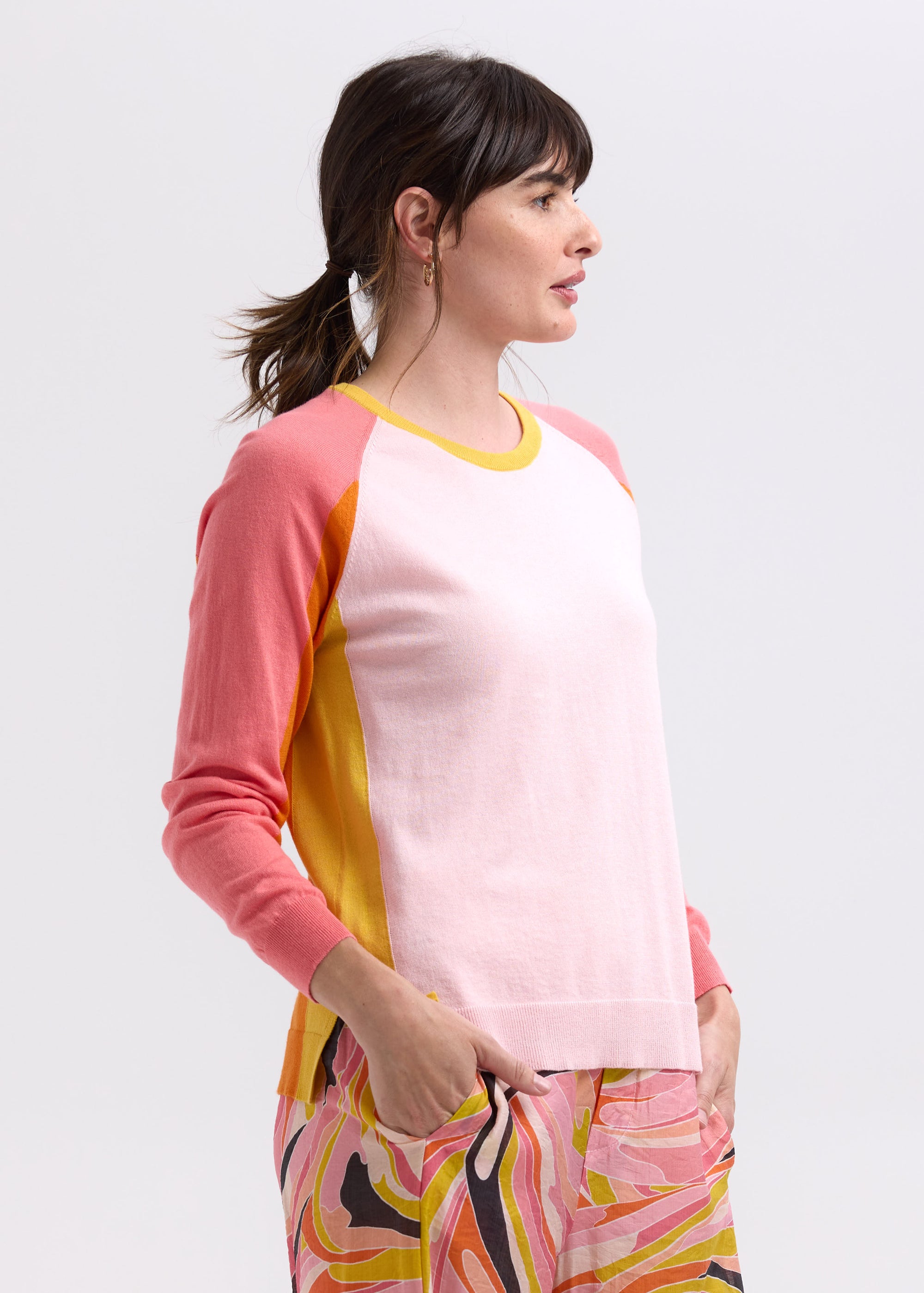 Baseball Jumper | Blush