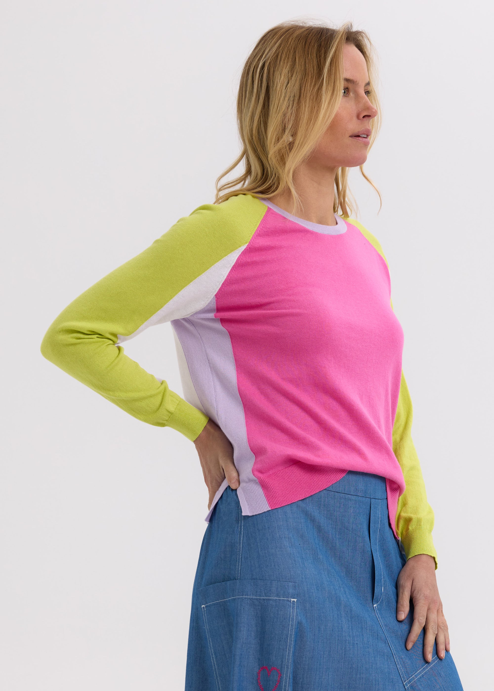 Baseball Jumper | Bubblegum