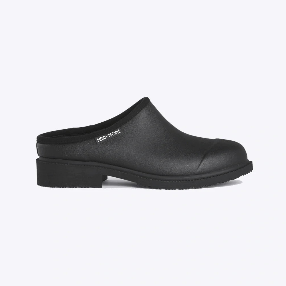 Billie Clog | Black & Black - Merry People - Beechworth Emporium