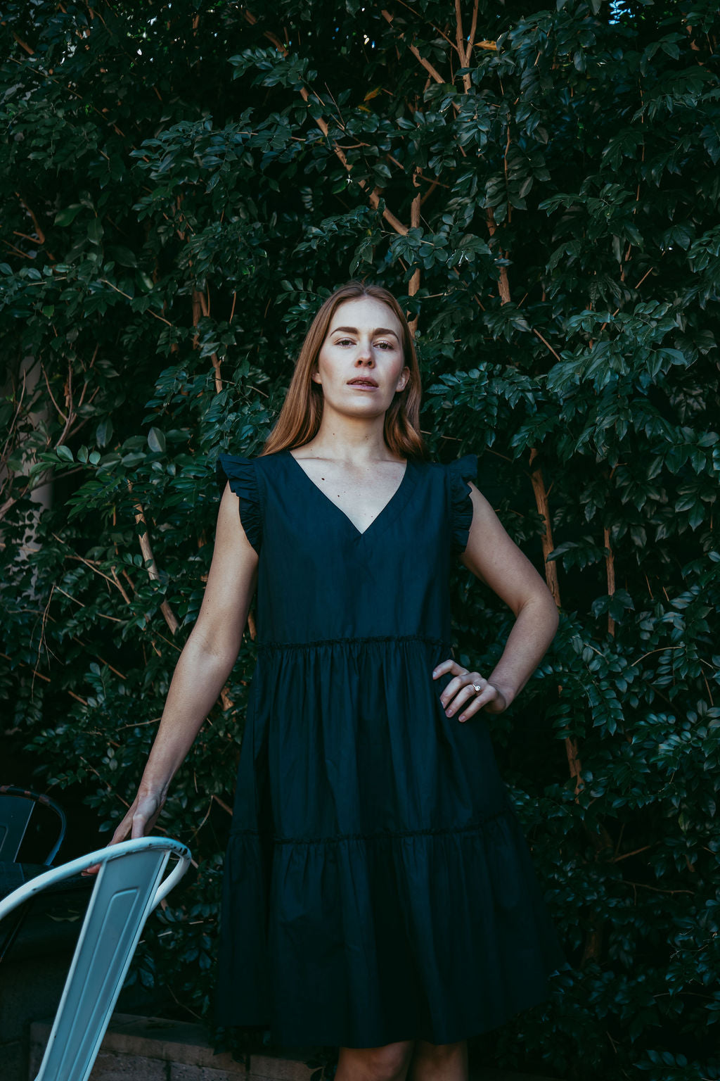Mini Sundress | Black