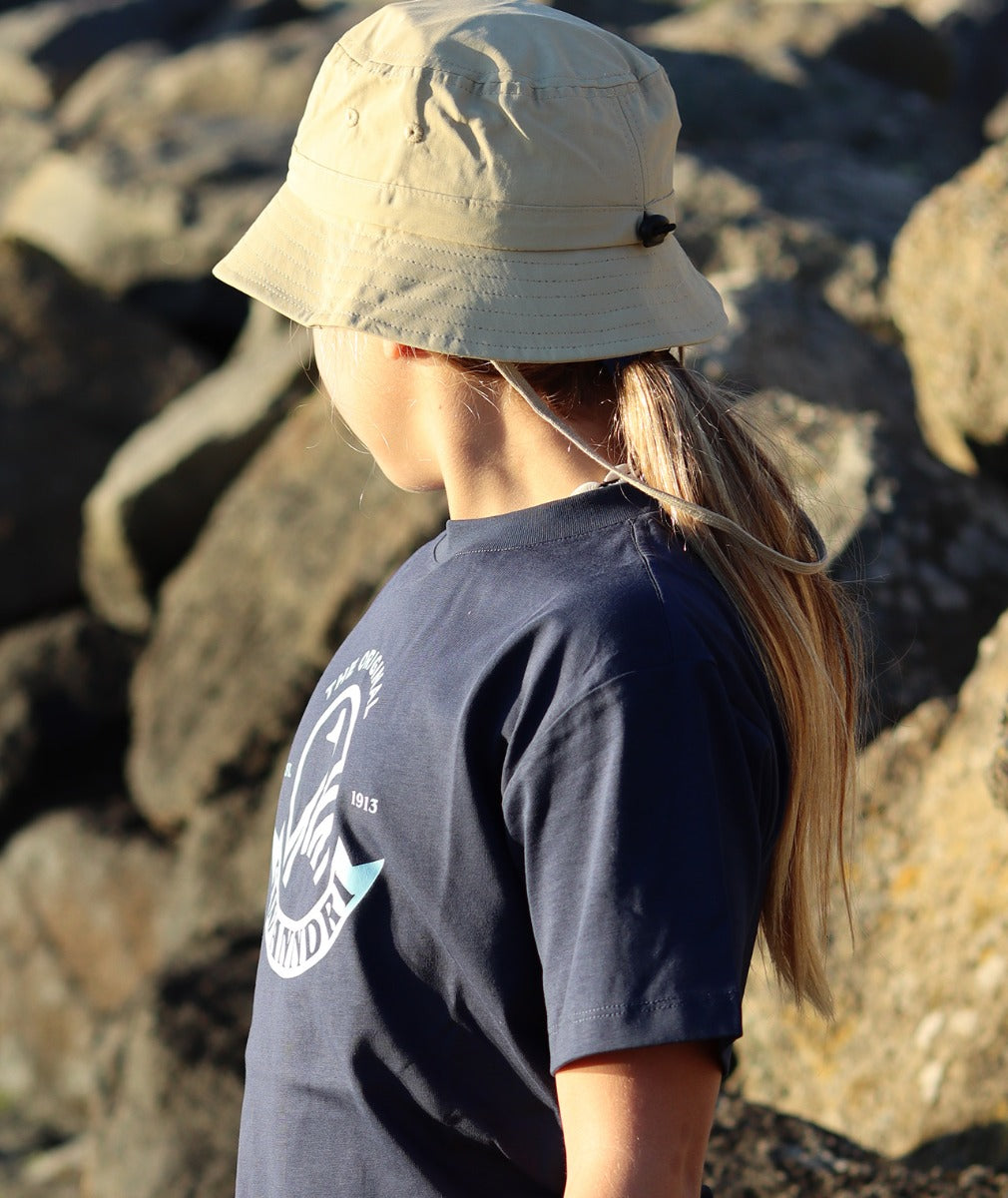 Kids Original V2 T-Shirt | Navy/Powder - Swanndri - Beechworth Emporium