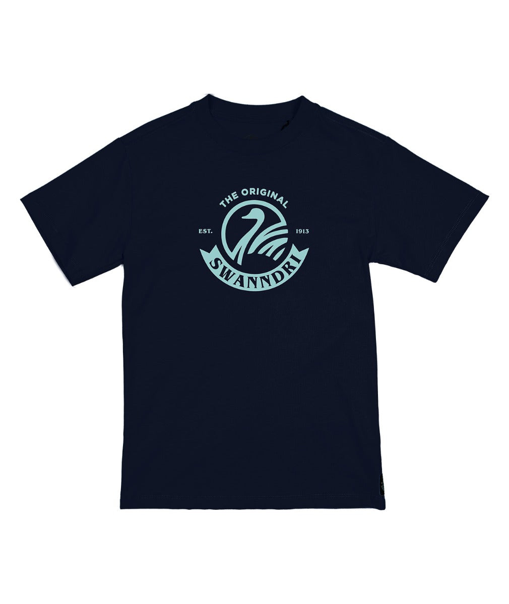 Kids Original V2 T-Shirt | Navy/Powder - Swanndri - Beechworth Emporium