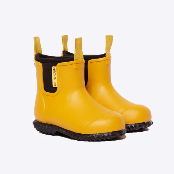 Bobbi Kids Gumboot | Mustard & Black - - Beechworth Emporium