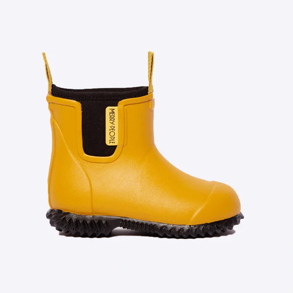 Bobbi Kids Gumboot | Mustard & Black - - Beechworth Emporium