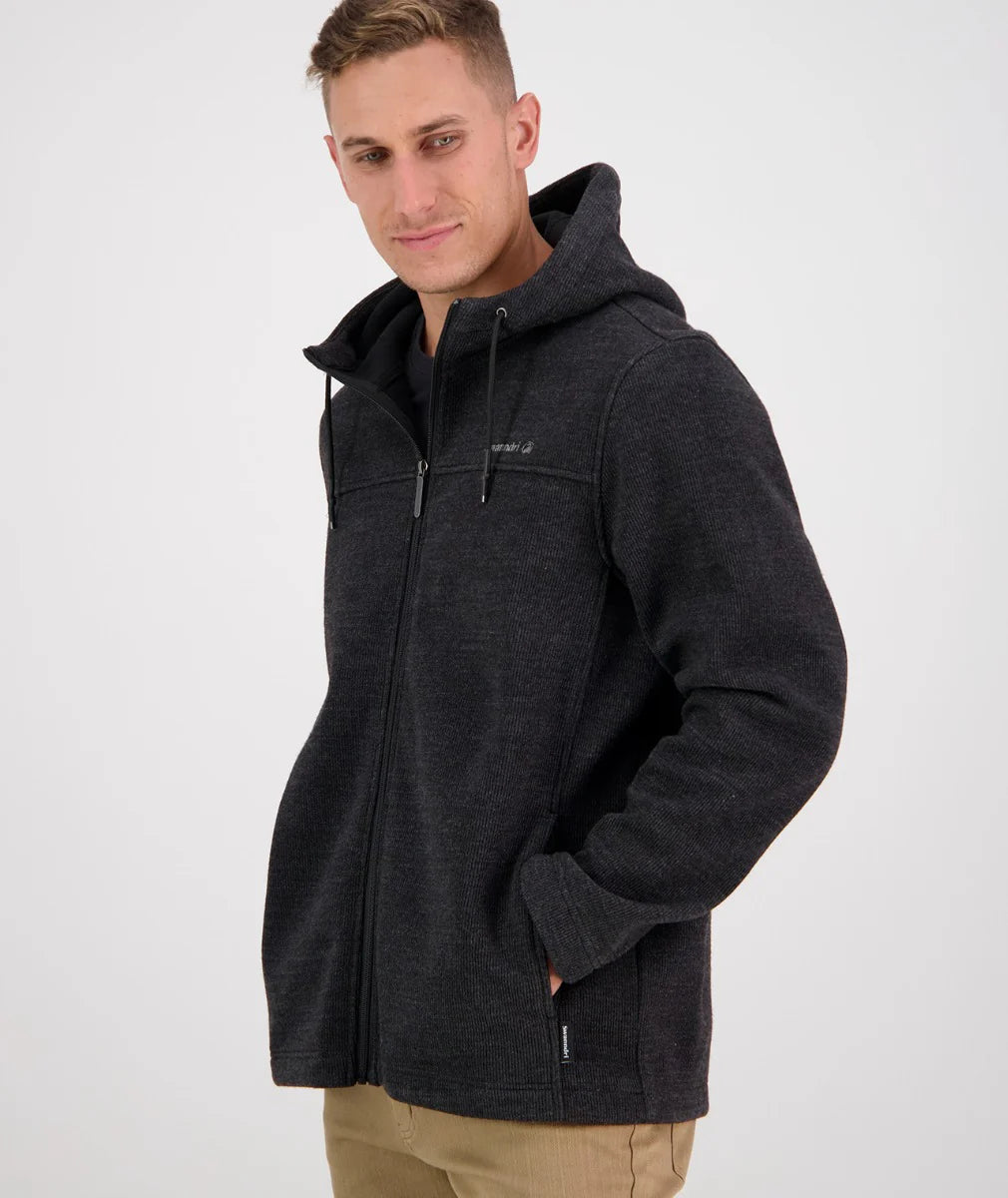 Rifleman Wool Blend Hoodie | Charcoal