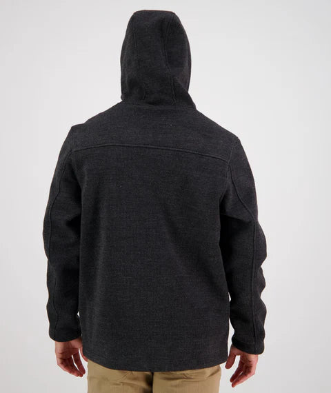 Rifleman Wool Blend Hoodie | Charcoal