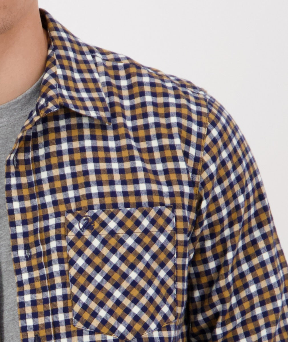 Ladock Long Sleeve Shirt | Gold - Swanndri - Beechworth Emporium