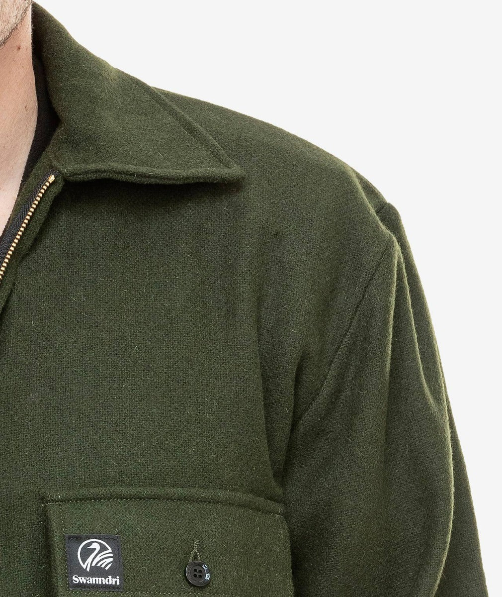 Ranger Wool Bushshirt | Olive - Swanndri - Beechworth Emporium