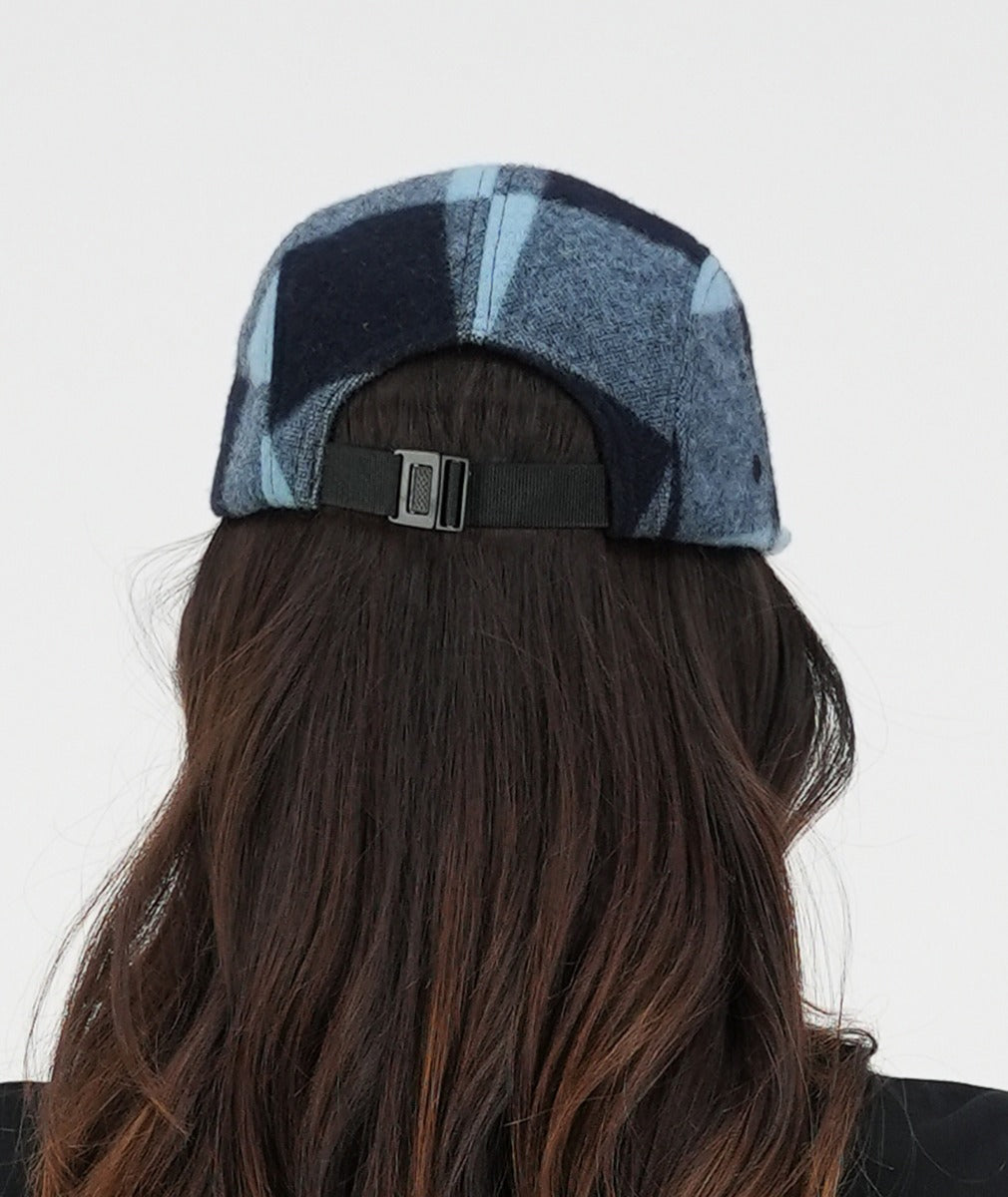 Wenchester Cap | Airforce Blue/Navy Check - Swanndri - Beechworth Emporium