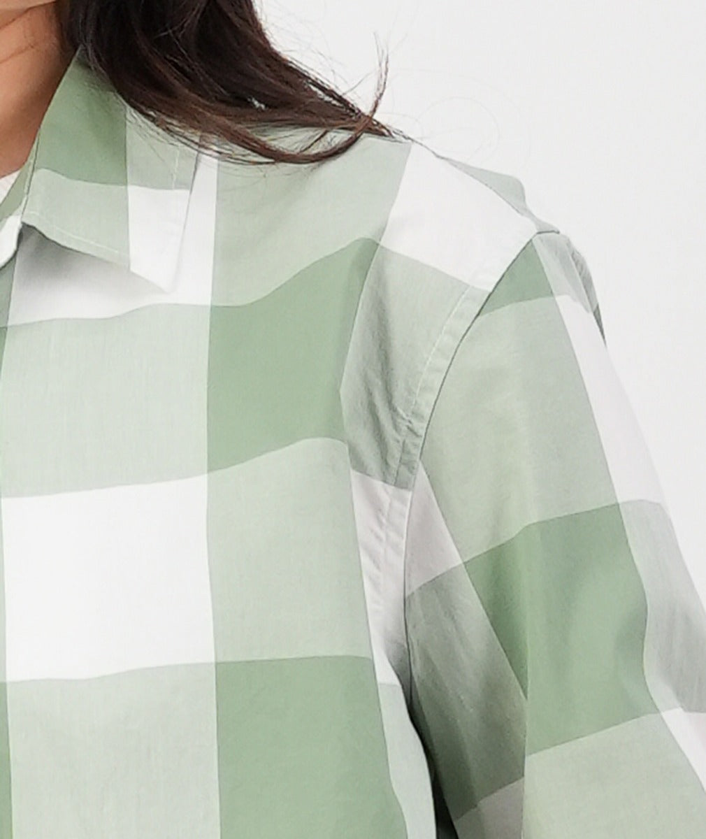 Coromandel Long Sleeve Shirt | Fern Check - Swanndri - Beechworth Emporium