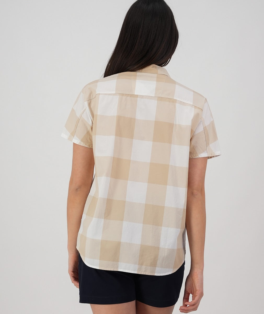 Manaia Short Sleeve Shirt | Pebble Check - Swanndri - Beechworth Emporium