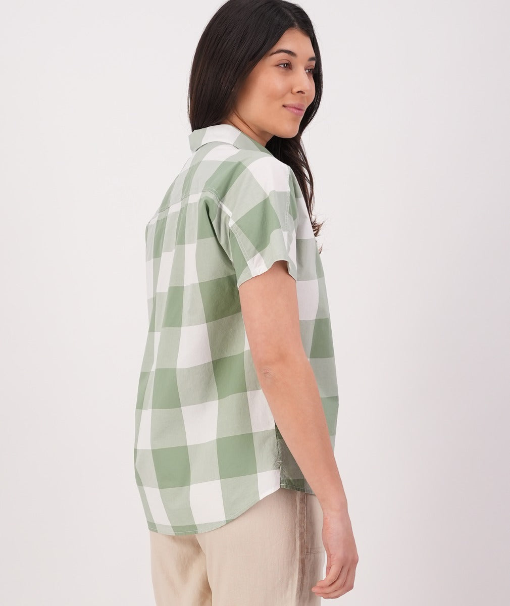 Manaia Short Sleeve Shirt | Fern Check - Swanndri - Beechworth Emporium