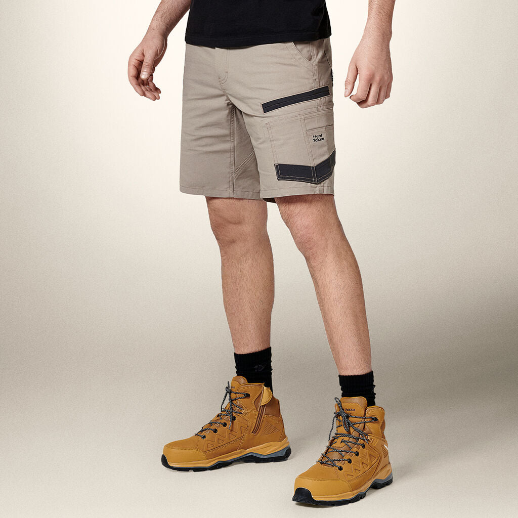 3056 Raptor Rip Resistant Mid Length Short | Desert - - Beechworth Emporium
