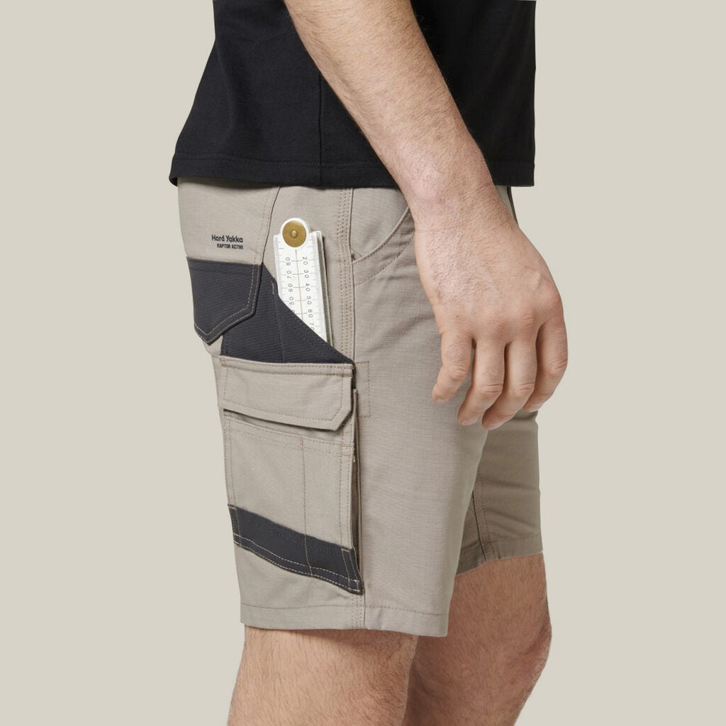 3056 Raptor Rip Resistant Mid Length Short | Desert - - Beechworth Emporium