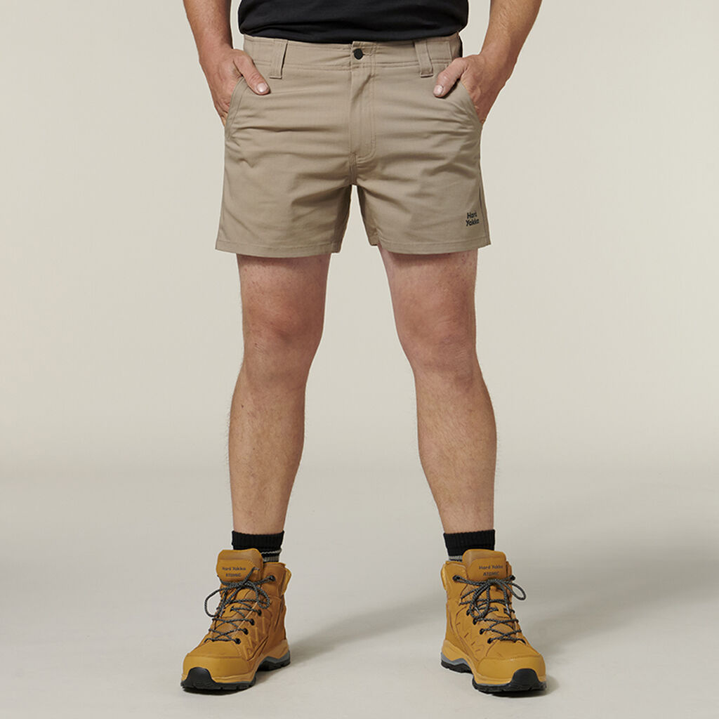 3056 Raptor Rip Resistant Short Shorts | Desert - Hard Yakka - Beechworth Emporium