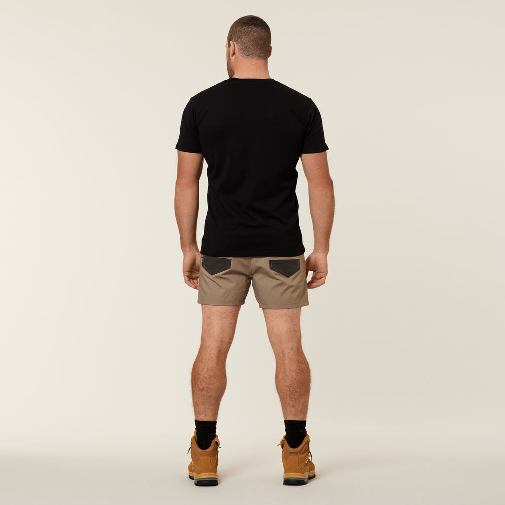 3056 Raptor Rip Resistant Short Shorts | Desert - Hard Yakka - Beechworth Emporium